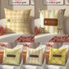 Luxurious Commemorative Gift P-Pullman Hotel Pillow Case Sofa Living Room Bedroom Headboard Backrest Cushion Square Cushion