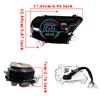 Multi-functional LED Motorcycle Speedometer Odometer Digital Dashboard Tachometer Instrument Panel for Honda POP 110i POP110i