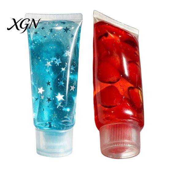 Handheld Fidget Toy 2/3Pcs Shapable Clear Tube Squeeze Toy, Slow Rising Stress Relief Travel Reliever Anti-Anxiety Hand Relaxation Sensory