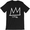 Samo JeanMichel Basquiat Crown and Tag T Shirt Pop Art NYC Street Art 1980S Men's