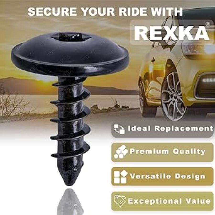 30pcs T25 Fender Liner Splash Shield Bumper Cover Self Tapping Torx Screw