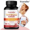 Fearathe Thyroid Support Supplement with Iodine, Ashwagandha, L-Tyrosine & Selenium, 120 Caps