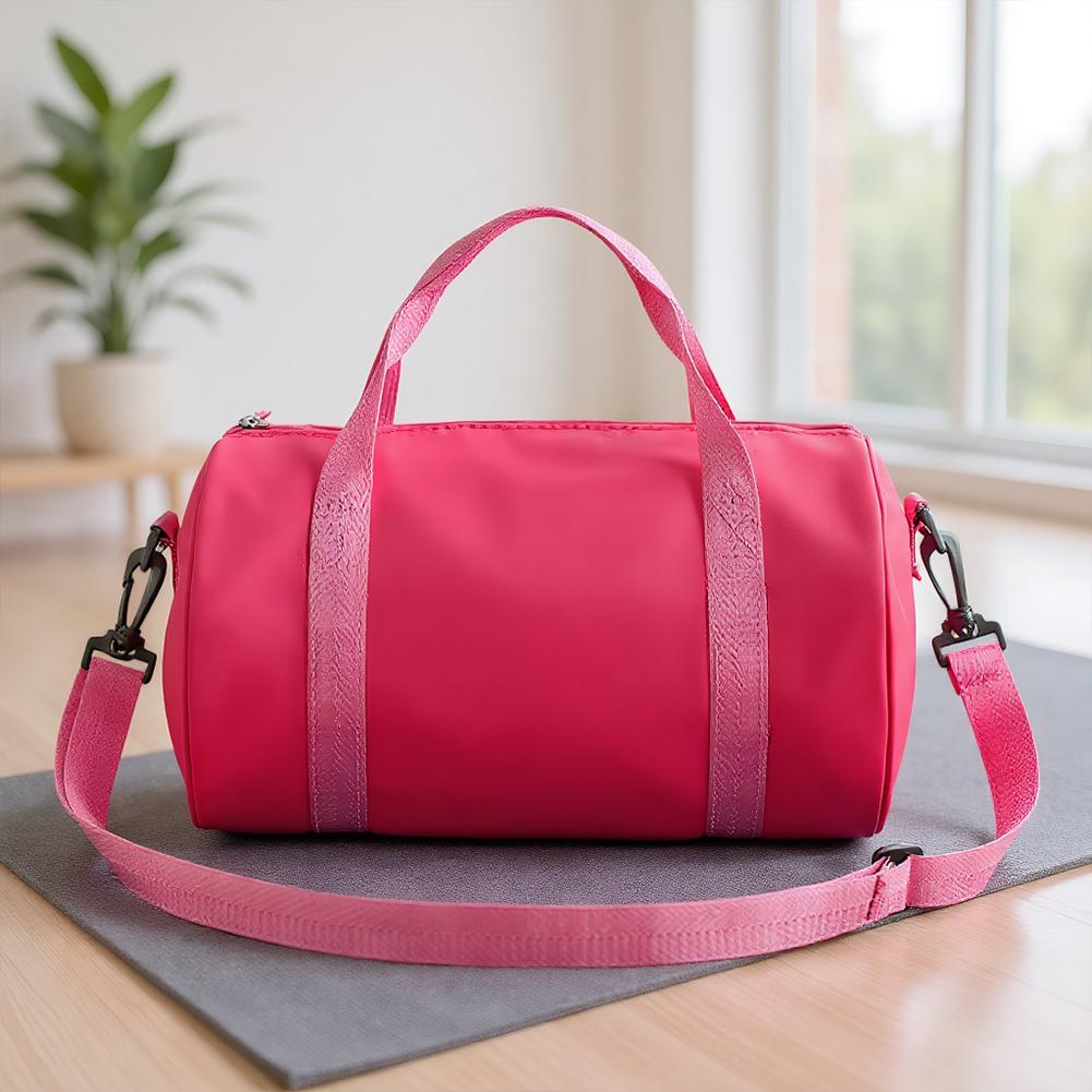 Mini Gym Bag Large Ballerina Bag Solid Color Small Duffle Bag Lightweight for Fitness Workout Travel Dance Ballet Swim