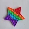 2Pcs Hot Push Bubble Fidget Toys Sensory Autism Special Needs Stress Reliever Squeeze Decompression Toy Fidget Toys For Kids