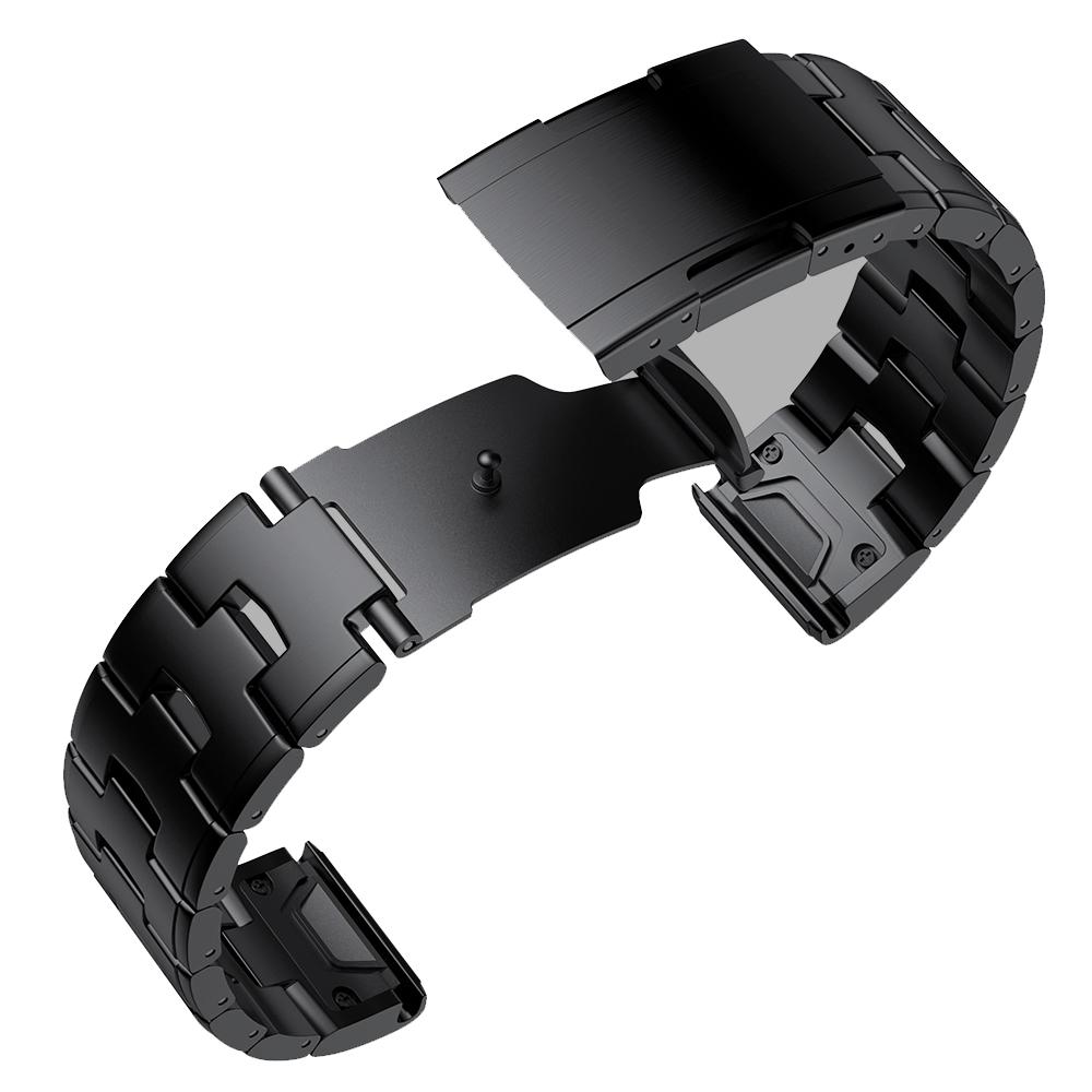 רצועת שעון טיטניום Quick Fit 22 מ"מ 26 מ"מ עבור Garmin Fenix 7X 7/6 6x Pro 5x plus/Epix Gen 2/MARQ/TACTIX רצועה רצועה רצועה צמיד
