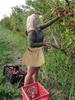 Berry Foraging Bag Multipurpose Durable Nylon Fruit Foraging Storage Bag with Buckle