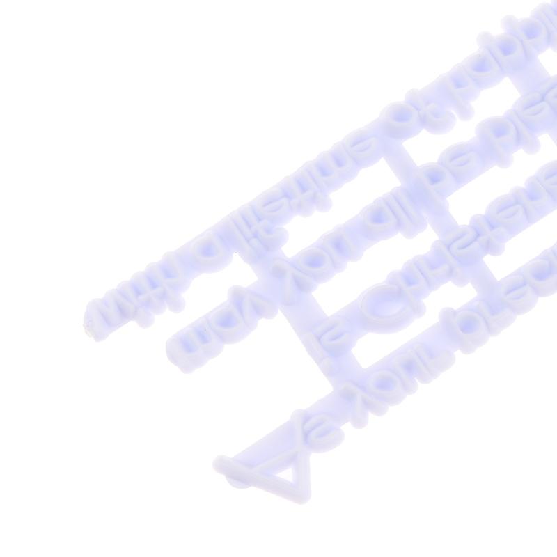 Diy Alphabet Letter Cake Mold Blessing Cookie Biscuit Stamp Embosser Cutter Fondant Cake Decoration Tool Biscuits Baking Tool