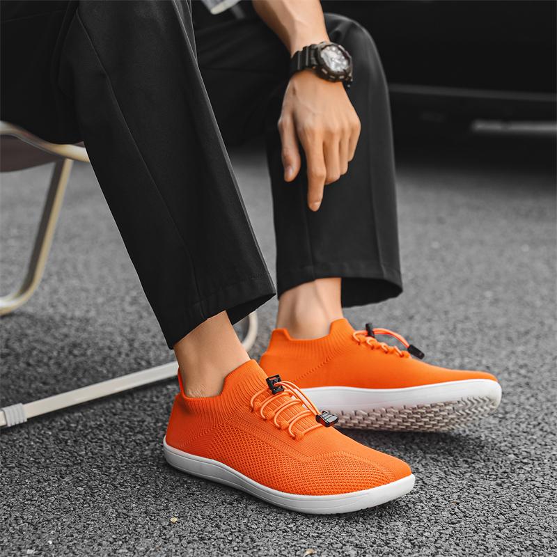 MCTIN New Mesh Women's Sneakers Breathable Match Walking Shoes Summer Wide Toe Barefoot Shoes Men
