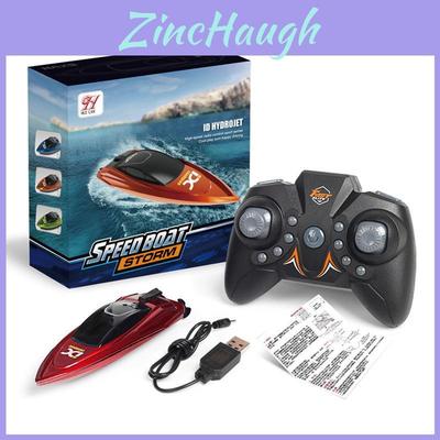 Childrens Remote Control Speedboat Toy With Rechargeable Battery For Pool Play
