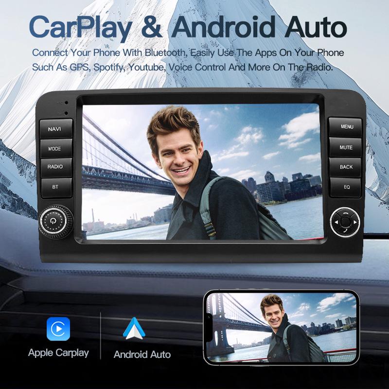 Mercedes-Benz ML-Class W164 Android Navigation & Reverse Camera System