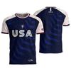 USA Men's Casual Letter Print Short Sleeve T-Shirt