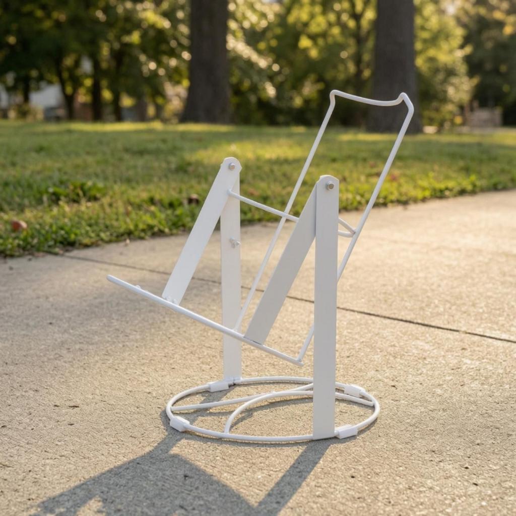Water Dispenser Support Stand with Rotating Cradle Stable Inverted Bottled Holder