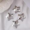 Korean Y2K Silver Star Hairpin - Versatile Metal Five-Pointed Star BB Clip Accessory