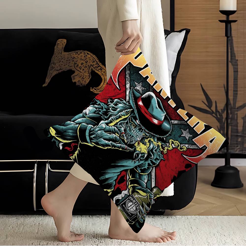 P-Pantera Rock Band Cushion Cover Polyester Sofa Cushions Decorative Throw Pillows Home Decoration Pillowcover