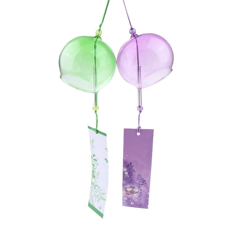 Wind Bells  Handmade Glass Wind Chime Birthday Gift Christmas Gift Home Decors Wind Chimes Japanese Style