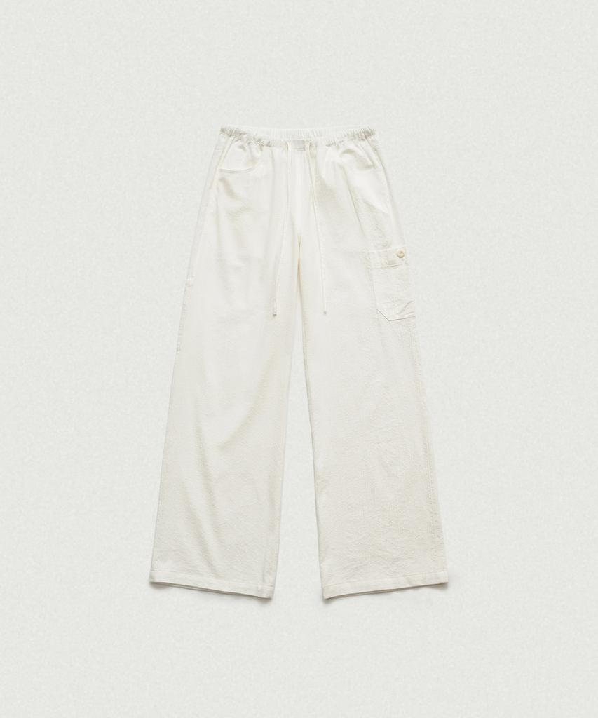 Deobanes Dana Light Drawstring Cargo Pants_Ivory