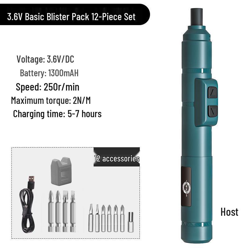 Rechargeable Mini Electric Screwdriver Set