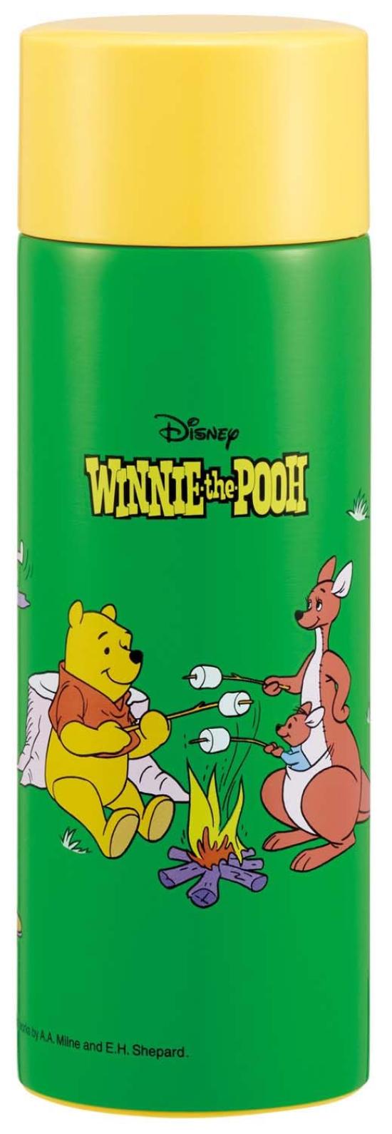 

Skater Stainless Steel Mug Bottle, 350ml, Insulates Hot and Cold Water, Vacuum Insulated, Disney Retro Pooh Winnie the Pooh Design, SMBC4B-A