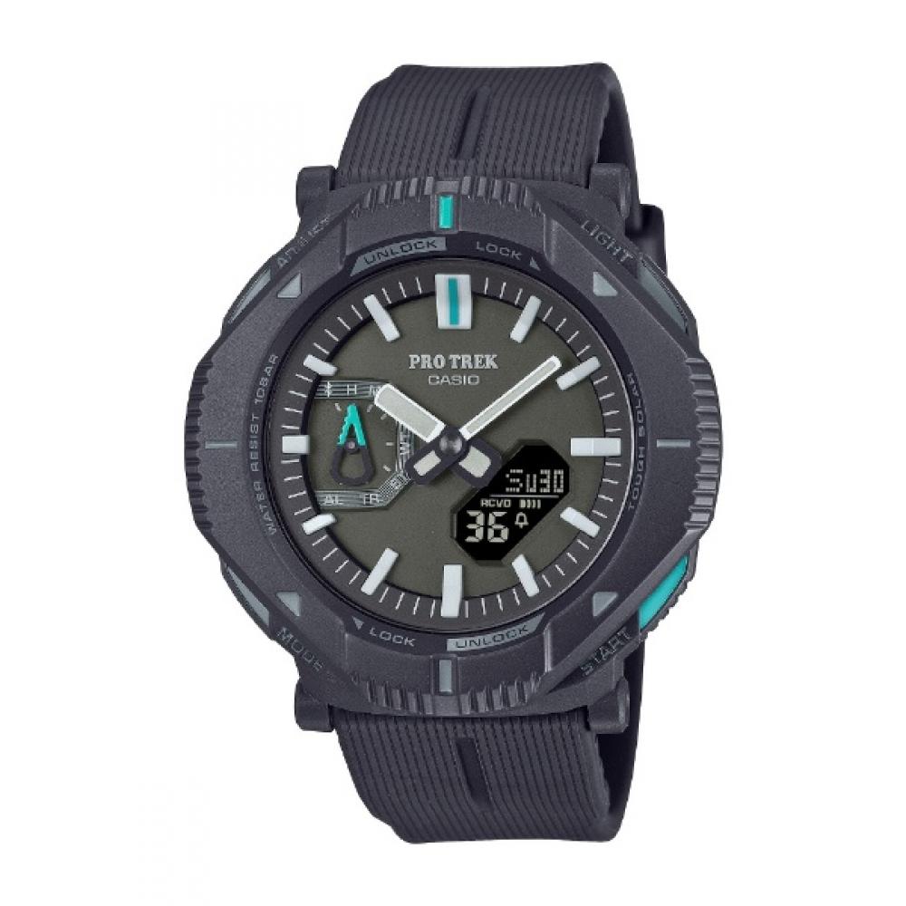 Casio [bluetooth Equipped Solar Watch] Pro Trek  Pro Trek  Hiker Line Charcoal Gray Prj B001 1jf