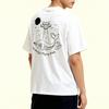 OKSTAR Cool Cotton Oversized Spaceship Whale Short Sleeve Tee