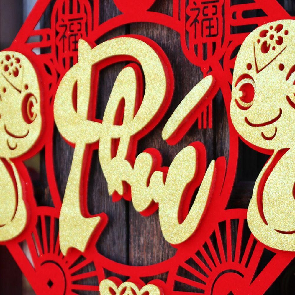 Blessing 2025 Snake Year Ornament Traditional Vietnam Lucky Ornament  Celebration