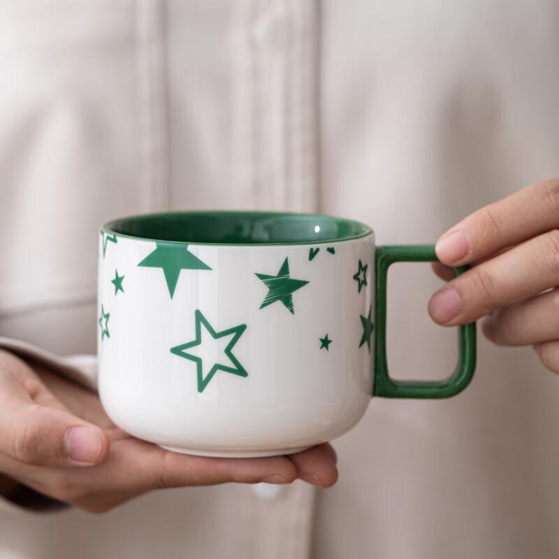 Jun Seventeen WY Creative Star Coffee Mug 320ML Single Cup