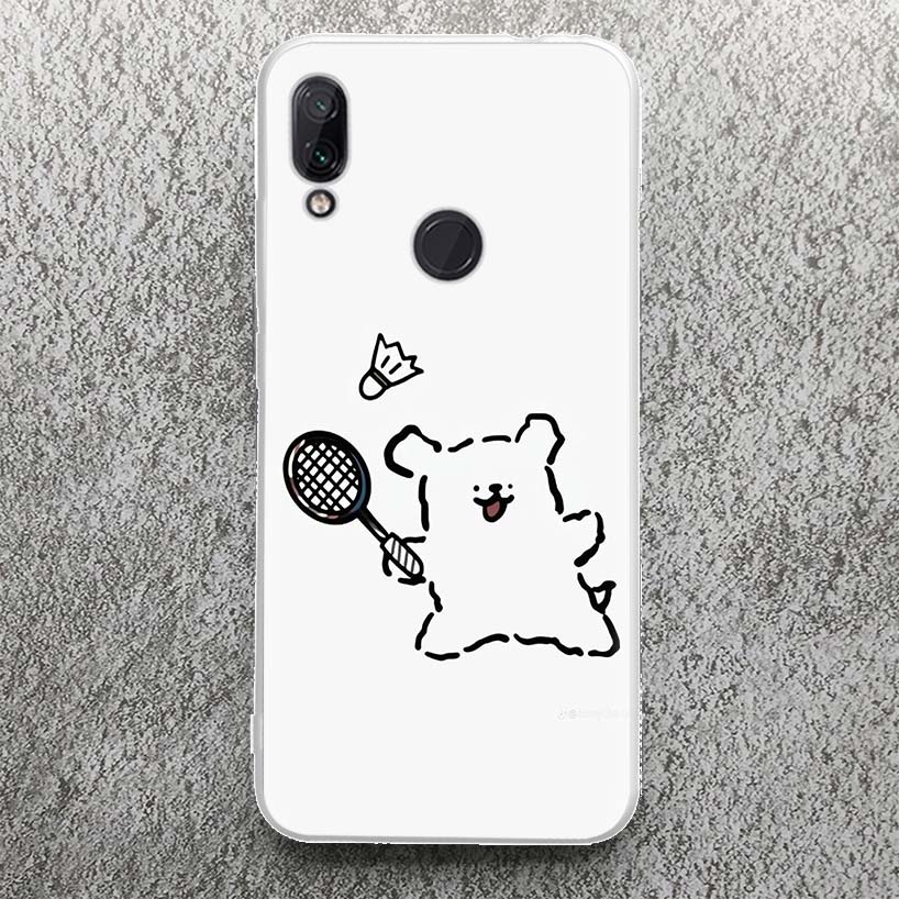 Badminton Sport Case for Xiaomi Redmi 14C 13C 12C 13 12 Phone Shell 10C 10A 10 9A 9C 9T 9 8A 8 7A 7 6A 6 Pro 12 12C 10 10A 10C 9