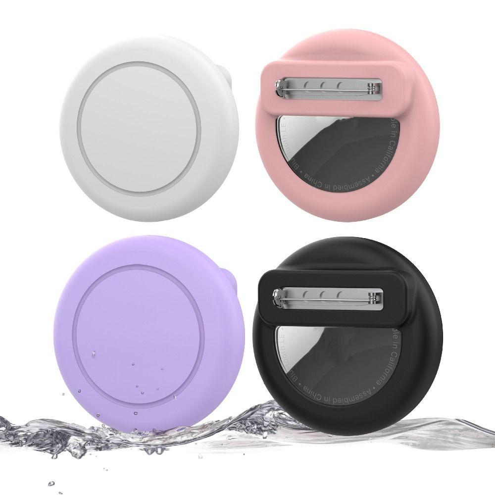 Clothing Decorative Hidden Tracker Holder Locator Protective Cover for AirTag Kids Elderly