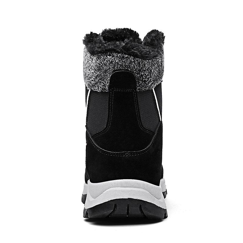 35-47 Scarpe Stivali Cotone High-top da Donna Taglia Grande Stivali da Neve da Uomo per Esterno Stivali da Neve da Donna