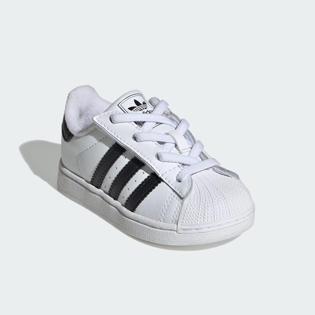 adidas SST II CF EL I IH6402 Kids' Originals Sneakers Cloud White / Core Black / Cloud White