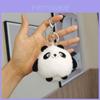 Adorable Porte-clés Peluche Panda Mignon Animal en Peluche Charme de Sac à Dos Cadeau