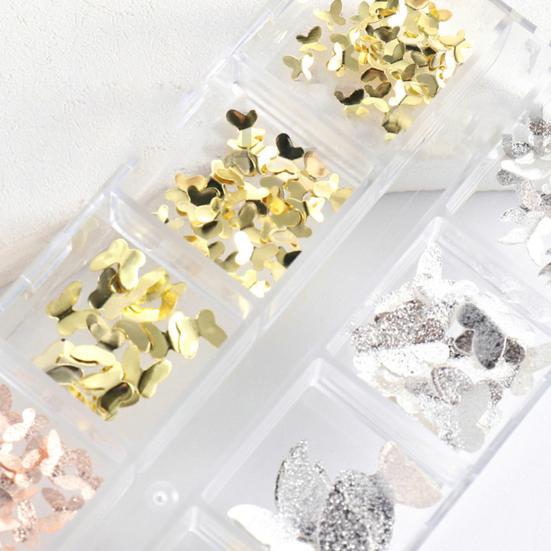 Zarter Nagelschmuck, breite Anwendung, langlebig, glänzender optischer Effekt