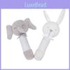 Baby Plush Animal Rattle Toy With Sound And Grasping For Early Education And Development