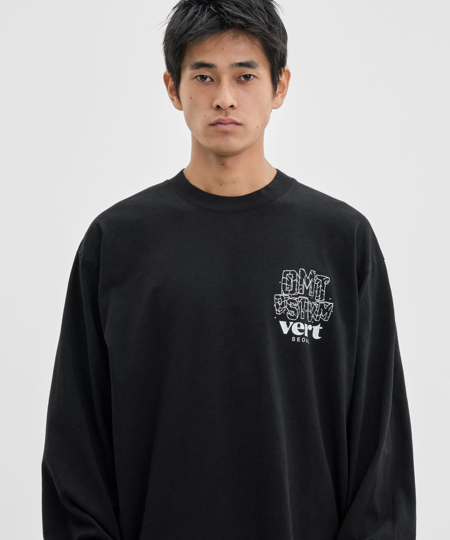 Dimito Dmt Vert Seoul Lsv Gd 6.5Oz Tee Black S