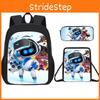 Cartoon Backpack Student Pack With Astro Bot Graphic Printing Design For Daily