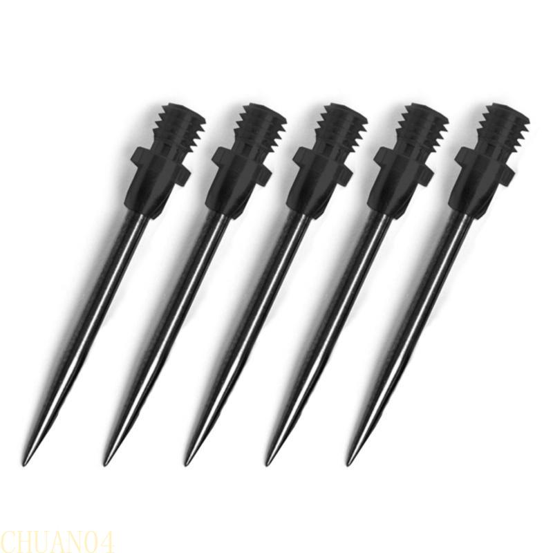 A1A2 Set of 5 Dart Steel Points Converter Points 2BA Thread Tip for Steel Tip Dart and Soft Tip Dart Part Dart Accessories