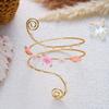 Baroque-style Baroque Flower Armlet Adjustable Floral Arm Band Upper Arm Cuff  Vacation