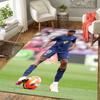 1pc Football Player Action Rug, Office Carpet Indoor Outdoor Entrance Doormat, Non-Slip Soft And Comfortable, Living Room. DT707080