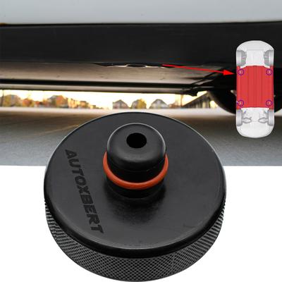 Auto Gummi Jack Pad Adapter Reparatur Werkzeug Rahmen Protector Heben Tragen-beständig Unterstützung Chassis Für Tesla Model S Modell X Modell 3