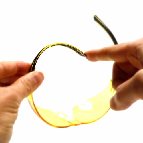 LayLax Safety Glasses Clear SATELLITEANSI Z87+ UV400 Cut Lens