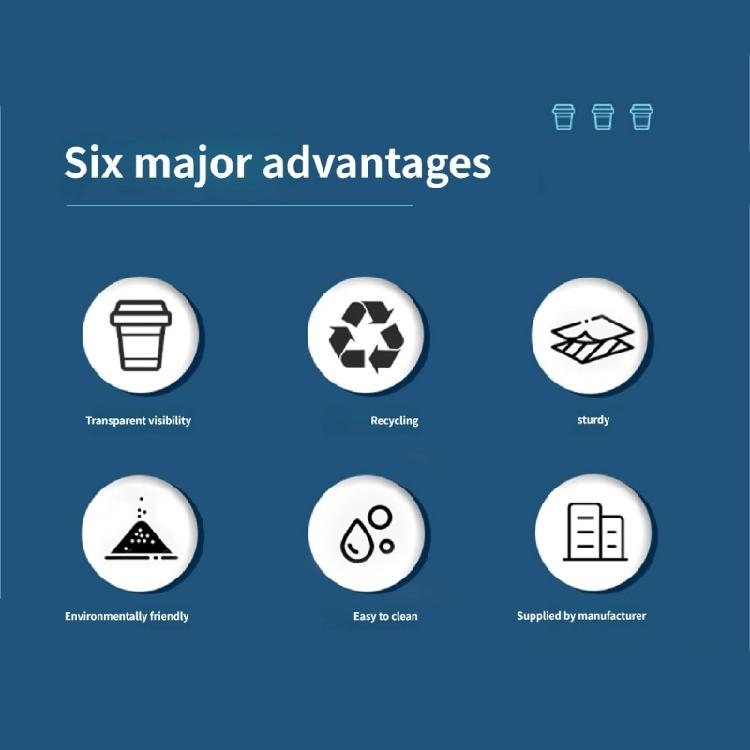 Plastic Sand Trays For Kids Play Stackable Waterproof Storage Boxes With Lid Sensory Toy Art Craft Supplies Blue Green Pink