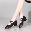 Escarpins Bas Pour Femmes Commerce Extérieur Nouveaux Semelle Souple Couleur Unie Cuir de Tête Lacets Croisés Bottines en Cuir Pour Femmes Talon Bas