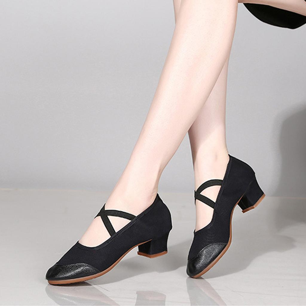Escarpins Bas Pour Femmes Commerce Extérieur Nouveaux Semelle Souple Couleur Unie Cuir de Tête Lacets Croisés Bottines en Cuir Pour Femmes Talon Bas