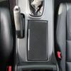 2Pcs For Honda Accord 2008-12 Carbon Fiber Interior Center Cupholder Cover Trim