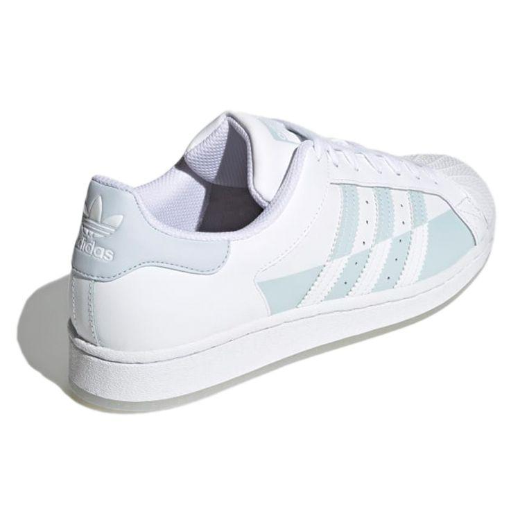 Adidas Superstar Split - Bílá Halo Modrá Unisex Tenisky Cloud-White FX5533