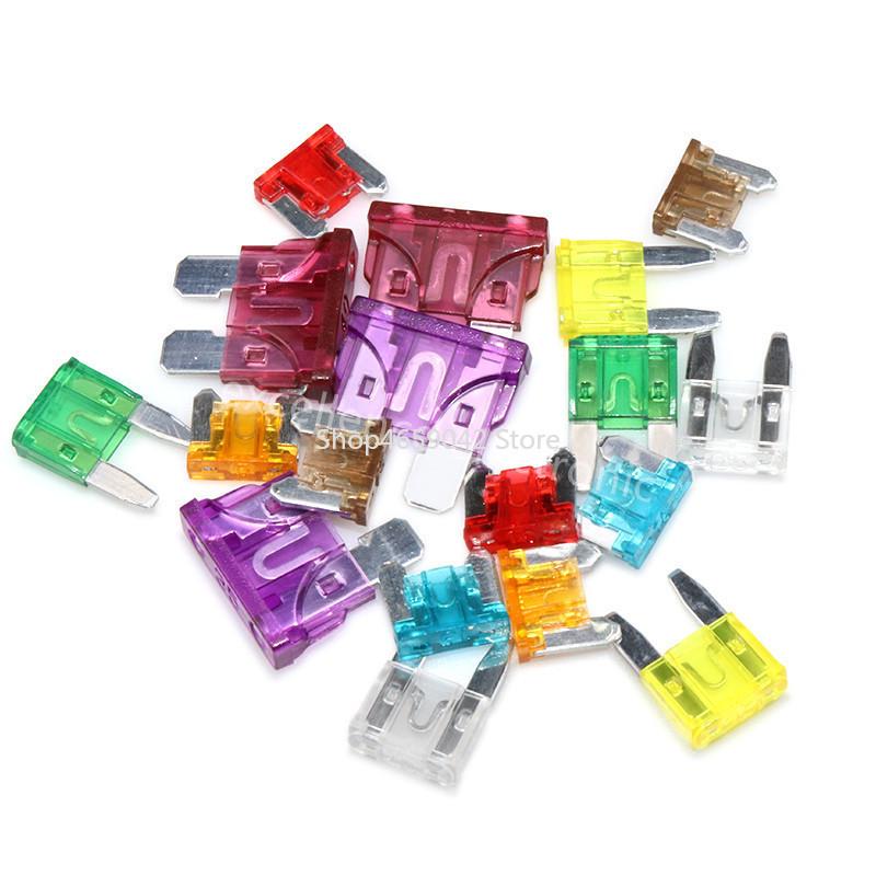5PCS ZINC Blade Auto Fuse ATC Fuse,automotive Mini Small Medium Blade Fuse 5A 7.5A 10A 15A 20A 25A 30A 35A 40A Fuses4