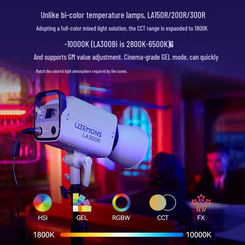 Godox LA300R RGB Bi-Color 300W LED Video Light
