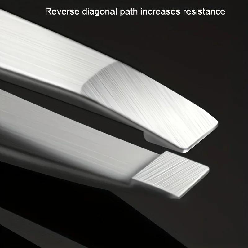 Perfect for Eyebrow Hair Removal Splinter & Ingrown Hair Removal & More for Woman Beauty Tools 4pcs Professional Tweezers Set