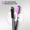 3 in 1 Electric LCD 60W Safety Titanium Hair Flat Iron Brush Hot Comb Hair Straightener Curler Ceramic Tourmaline Flat Iron