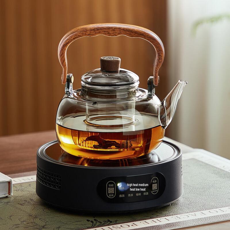 Miyeya Glass Electric Tea Kettle & Stove Set